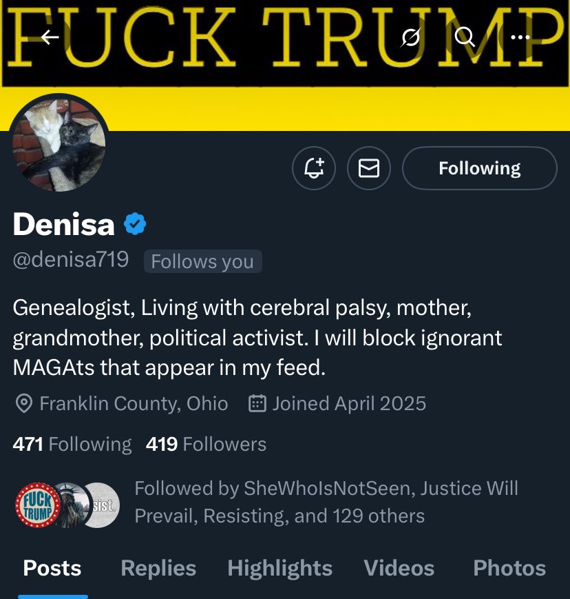 FAM, Another solid Resister account for you to check out. ⁦<a href="/denisa719/">Denisa</a>⁩ 
Stronger Together Friends 💪🏾🏋️‍♀️
🇺🇸🌊💙🙏🏾✌️🏾