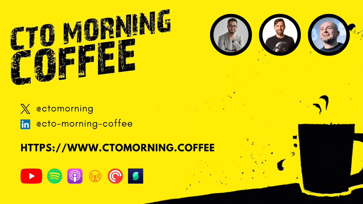Wakacje 🌴🏖️🚵‍♂️... ale nie zasypiamy w hamaku.

W ten piątek, wracamy z naszym sztandardowym spotkaniem 🔥LIVE🔥  "CTO Morning Coffee" 

🔥 Coffee 79 - Najlepsze rady, jakie kiedykolwiek dostaliście/daliście (ew. dostałyście/dałyście)

Porozmawiajmy o tym, co z tego co