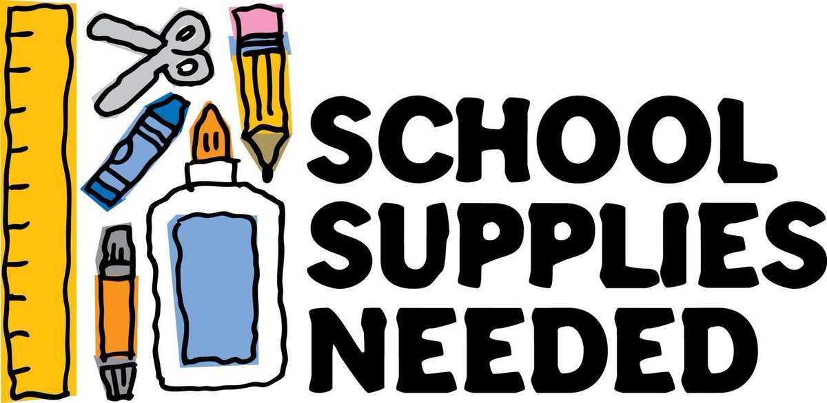 Got school supplies your kids didn't use this year? The school always has a stash of supplies for (new) students in need, but it is depleted after a busy school year.

buff.ly/YusWcJT