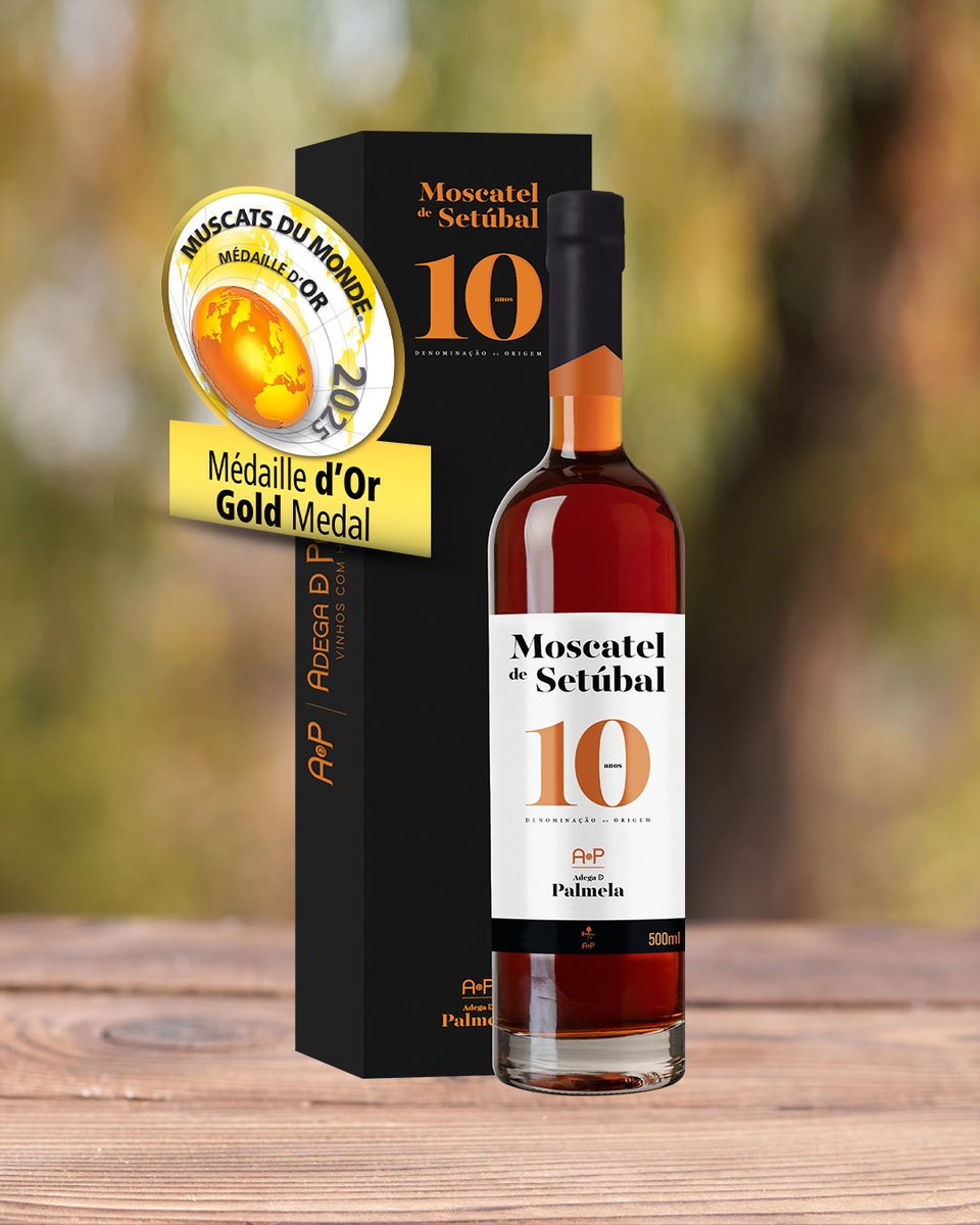 Estamos entre os melhores do mundo!
O nosso Moscatel de Setúbal 10 Anos foi eleito para o TOP 10 dos melhores moscatéis do mundo no Muscats du Monde 2025! 🍇✨
🏅 Medalha de Ouro
Celebramos mais do que um prémio — celebramos uma história de paixão e dedicação.