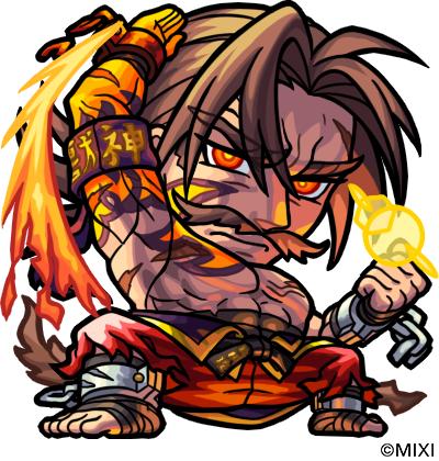 nishikaze_naz's tweet photo. 【お仕事】先日発表・実装されました、 

 ・炎熱の旋風を呼ぶ獣敬流の創始者 ハリケーン（獣神化改）  

既存形態に引き続き、キャラデザとイラストを担当させていただいております
今後ともどうぞよろしくお願いいたします！
 
 #モンスト #モンスト作品公開 https://t.co/pzsCFS4H9E