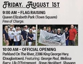 Come join us Friday for the opening of the "old folk song festival" in Douglastown! Miramichi heritage and culture carries on #mightybackinMiramichi