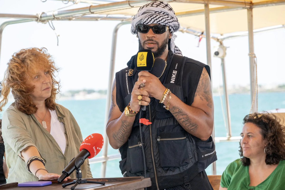 A spokesperson for the Freedom Flotilla Coalition tells me: 

“Chris Smalls is still in Givon Prison and despite repeated requests to meet with the U.S. Embassy has been ignored by his country after being abducted by the IOF in international waters.”