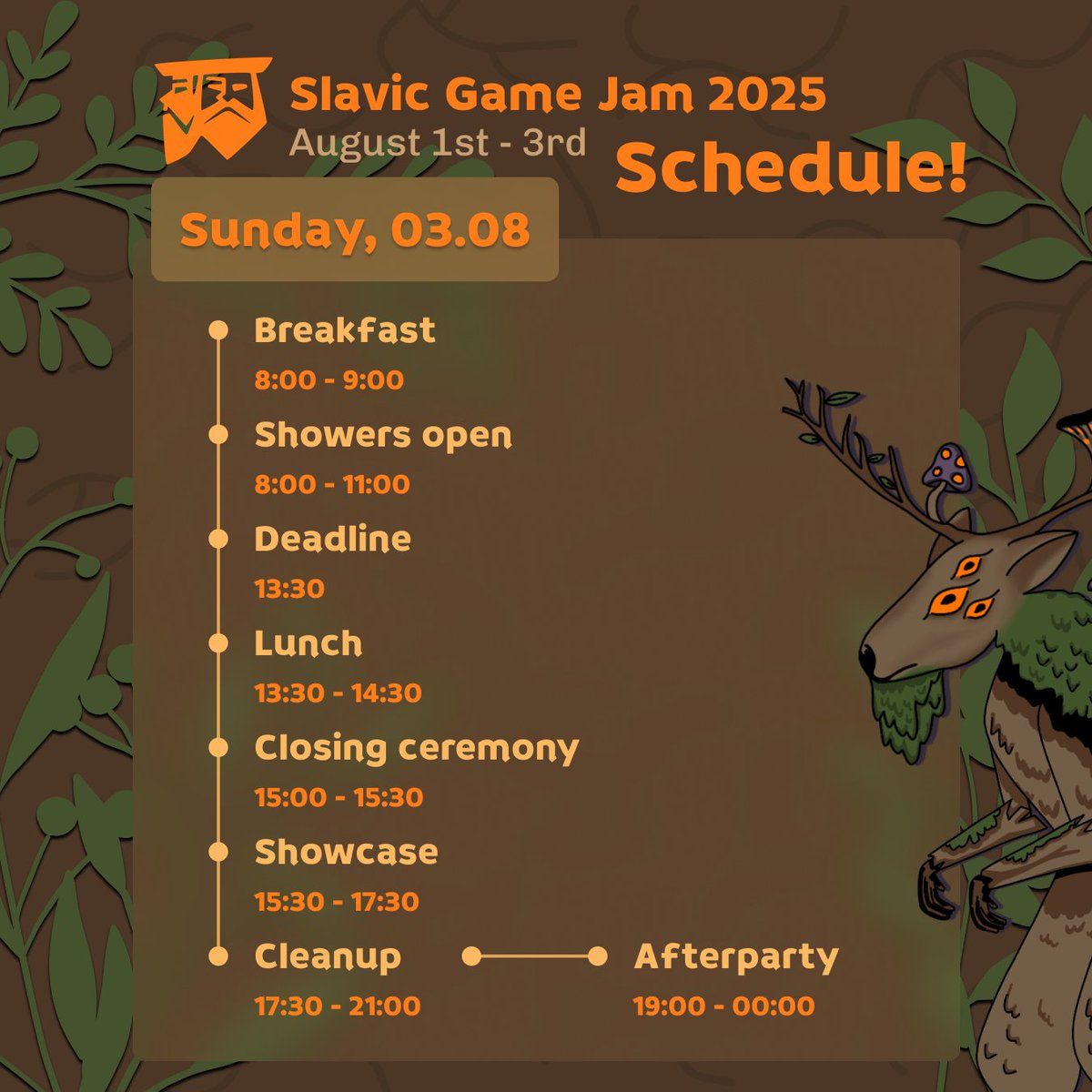 Your Game Jam Schedule is Here! 🚀