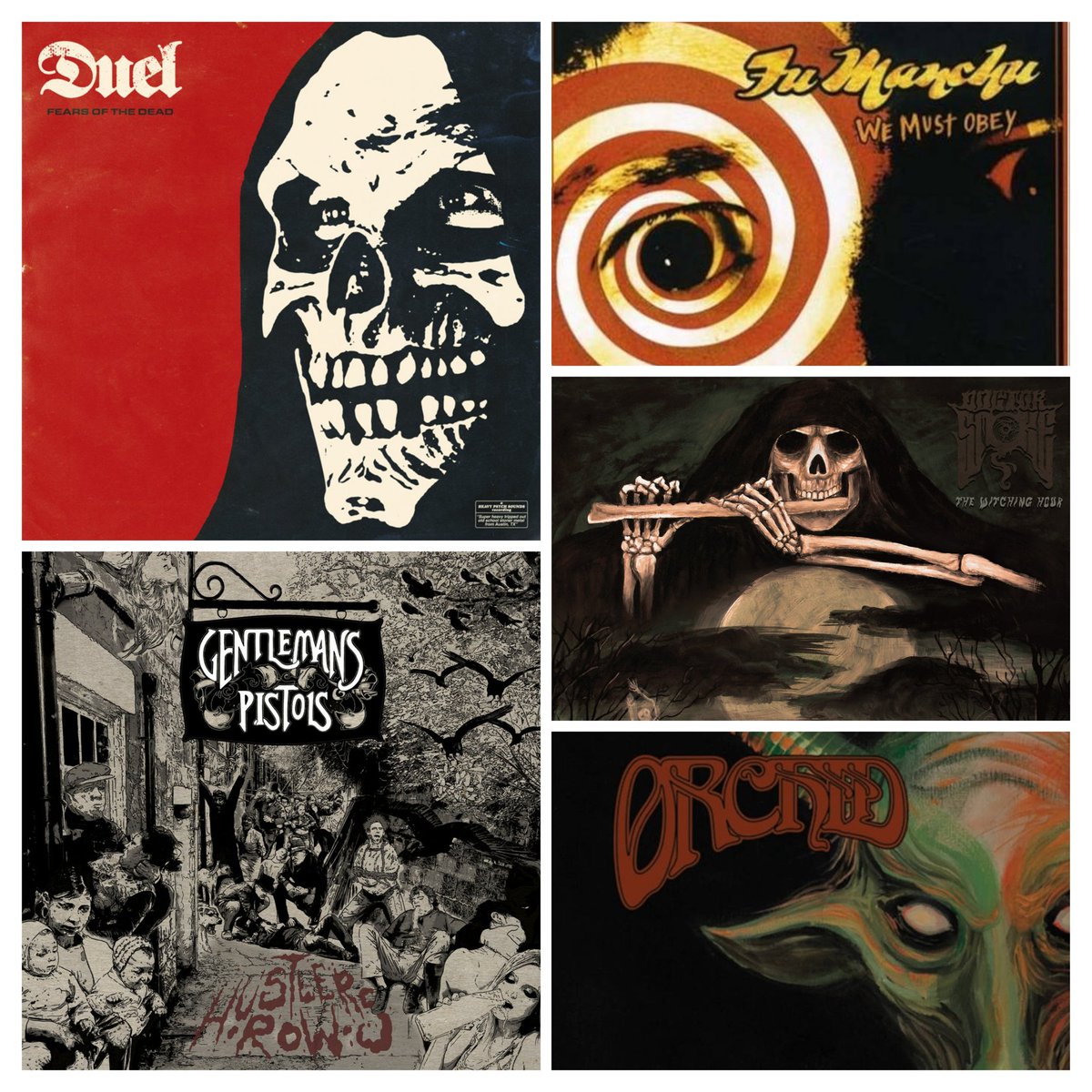 bigeuzi's tweet image. Today's work playlist
#Duel #DoctorSmoke #FuManchu #GentlemansPistols #Orchid
#riffs #stoner