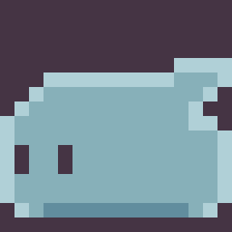 スライム 
 #pixelart #ドット絵  #dotpict