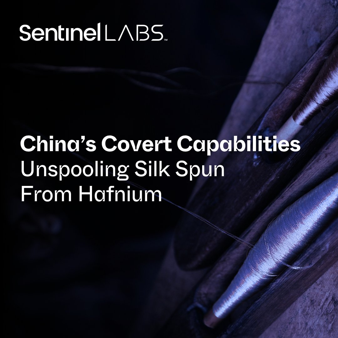 SentinelOne (@sentinelone) on Twitter photo The Cyber Patents China Didn’t Want Us to Find…
<a href="/LabsSentinel/">SentinelLabs</a> has uncovered 10+ patents for highly intrusive forensics and data collection tools—filed by companies named in U.S. government indictments for working with the Chinese Hafnium (aka Silk Typhoon) APT group.
🧵 Why The Cyber Patents China Didn’t Want Us to Find…
<a href="/LabsSentinel/">SentinelLabs</a> has uncovered 10+ patents for highly intrusive forensics and data collection tools—filed by companies named in U.S. government indictments for working with the Chinese Hafnium (aka Silk Typhoon) APT group.
🧵 Why