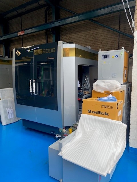 New #Sodick ALC 600G #wireEDM in position. We've upgraded our EDM capabilities &amp; moved the machine it replaced into a production cell. 
#EDMmachining #precisionengineering #ukmfg
