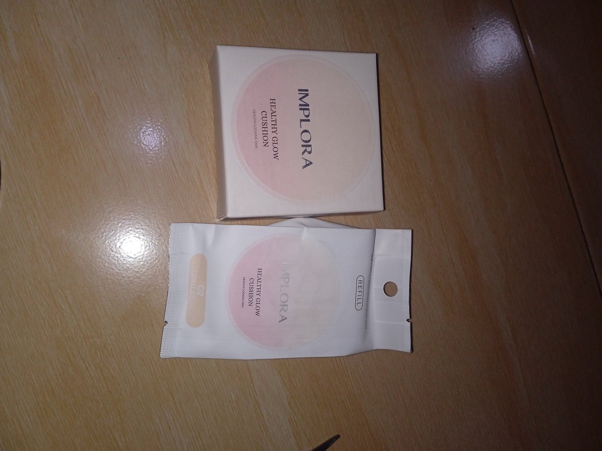 asmrfhk's tweet photo. Wts refill implora healthy glow chusion sealed

💰 32k
📍Cirebon
Inc packing https://t.co/w7Qp0kSTJP