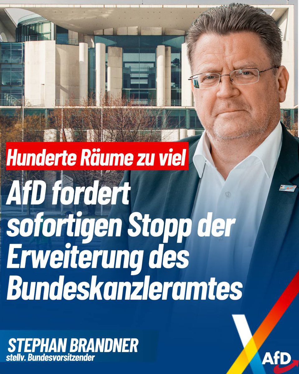 "Eine Verdopplung des schon jetzt völlig überdimensionierten Kanzleramts, mit Spielereien wie mehretagiger Wintergärten, Kindertagesstätte, Fitnessraum und Hubschrauberlandeplatz in luftiger Höhe – ist schlicht nicht notwendig und größenwahnsinnig."
👉instagram.com/p/DMuyvWrt82M/…