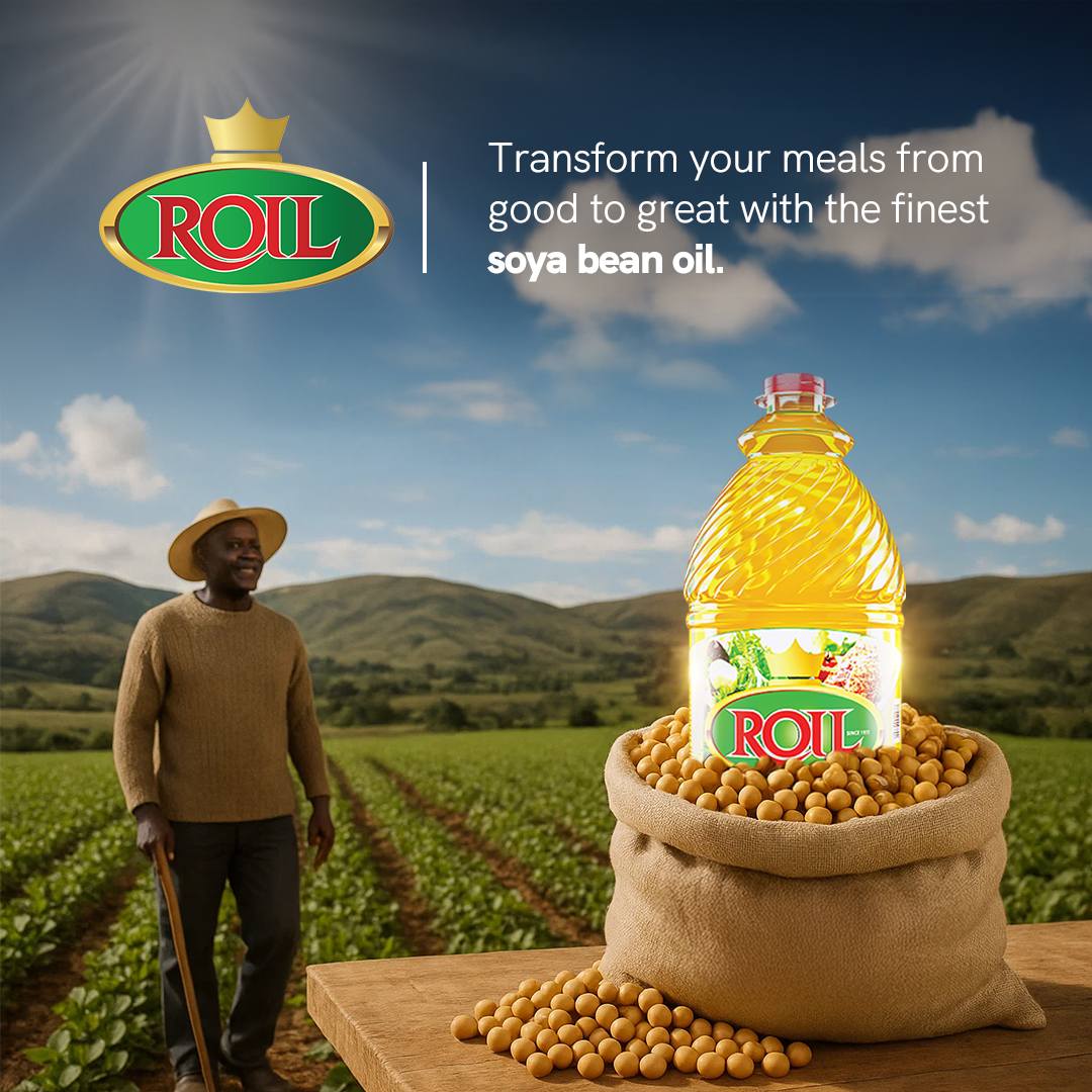 Transform your meals from good to great with the finest soya bean oil. Great cooks use Roil Cooking Oil. Choose Roil Always.

#roilcookingoil