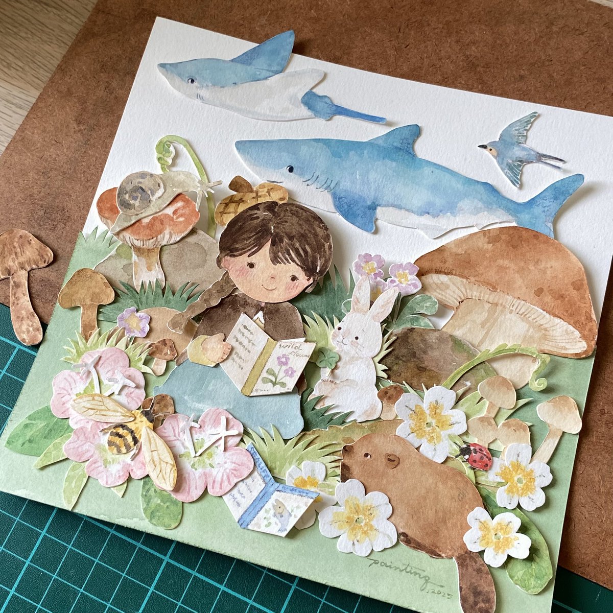 Start 🧸🌸                      Finish 🍄‍🟫🍃