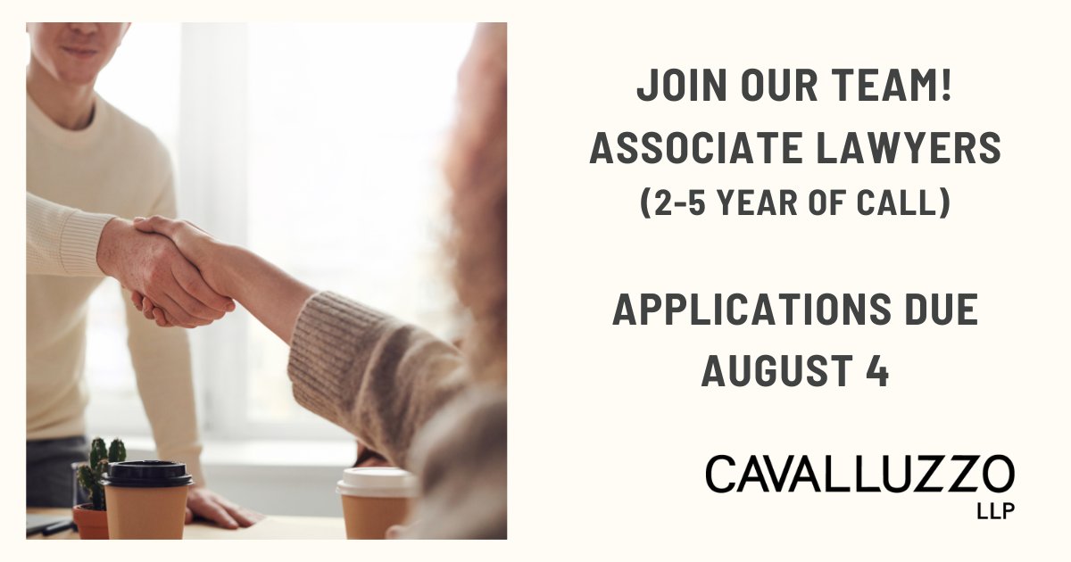 Cavalluzzo LLP tweet media