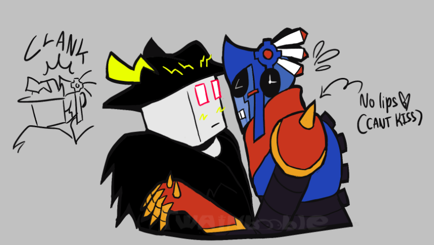 twainbooble's tweet photo. #sorclock (?) #robloxadmins
sorcus and clockwork (trying to) kiss https://t.co/jMGRpzejld