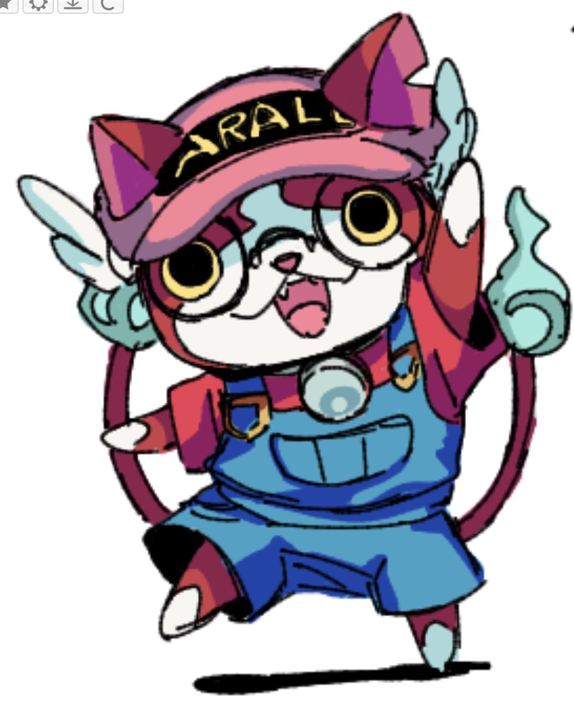 じばにゃんです⭐︎ Almost the real Jibanyan! DXF Figure Yo-kai Watch 2014