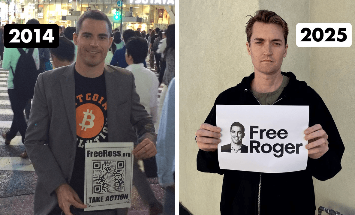 CR1337's tweet photo. Free Roger Ver https://t.co/15tKlGTHK6