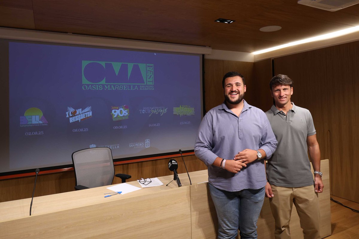 ℹ️ OMA Fest 2025 convierte a San Pedro Alcántara en epicentro de grandes festivales con cinco citas musicales durante el mes de agosto y artistas de primer nivel como Manuel Carrasco

👉 marbella.es/actualidad/not…
