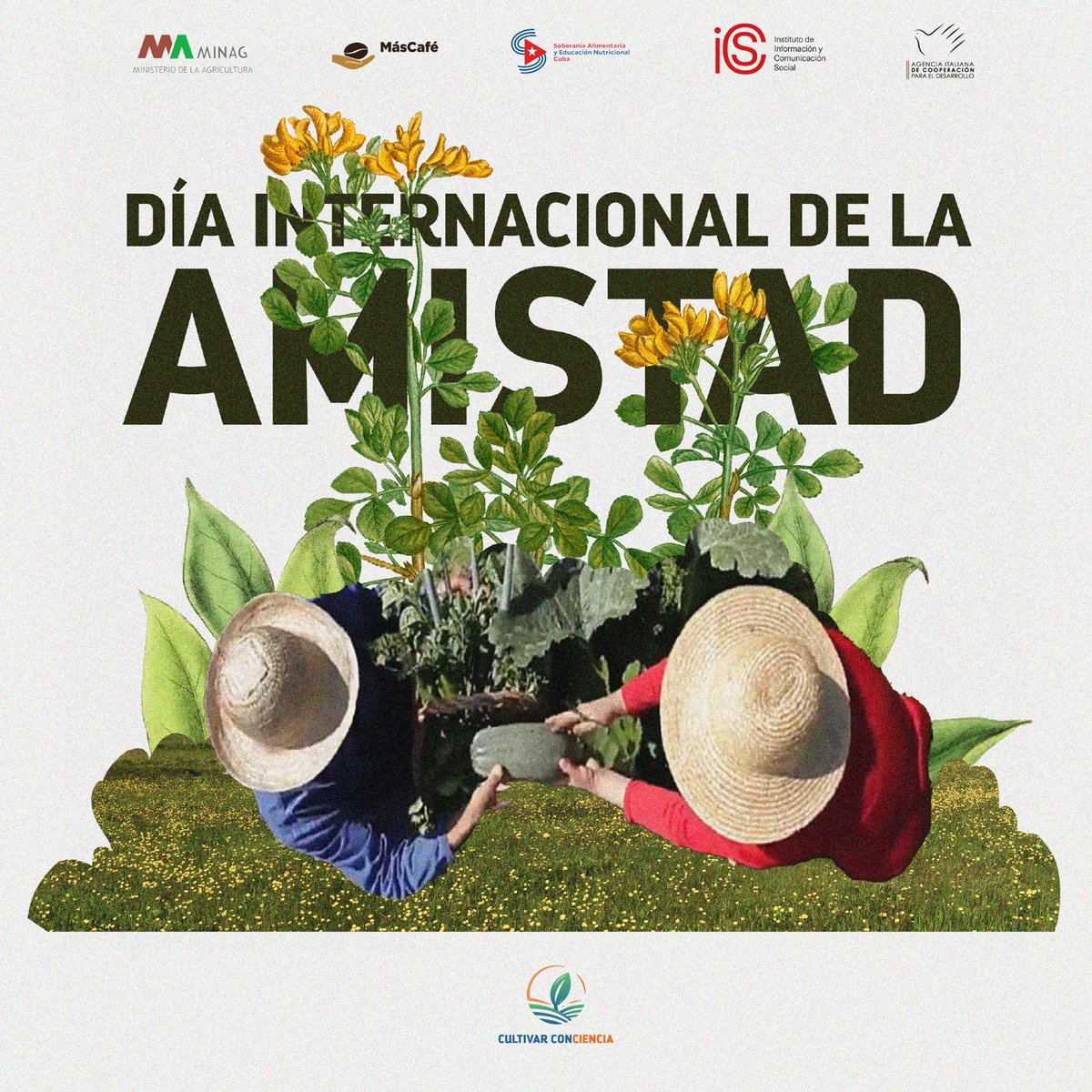 Los amigos generan confianza, apoyo y trabajo en equipo. La amistad fortalece las acciones, los proyectos de vida y profesionales, facilita la integración de ideas, aporta habilidades únicas y eleva la motivación. 🌱❤️🤝🏻

#Cuba #SoberaníaAlimentaria #CultivarConciencia