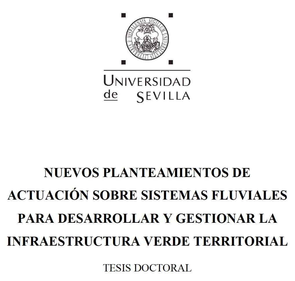 Tesis doctoral sobre infraestructura verde territorial en sistemas fluviales -  adta.es/tesis-doctoral…  
Esta frase encabeza la tesis doctoral del geógrafo Daniel Fazeli, buen amigo de ADTA, que ha sido defendida recientemente ante  tribunal que le ha otorgado la máxima cali...