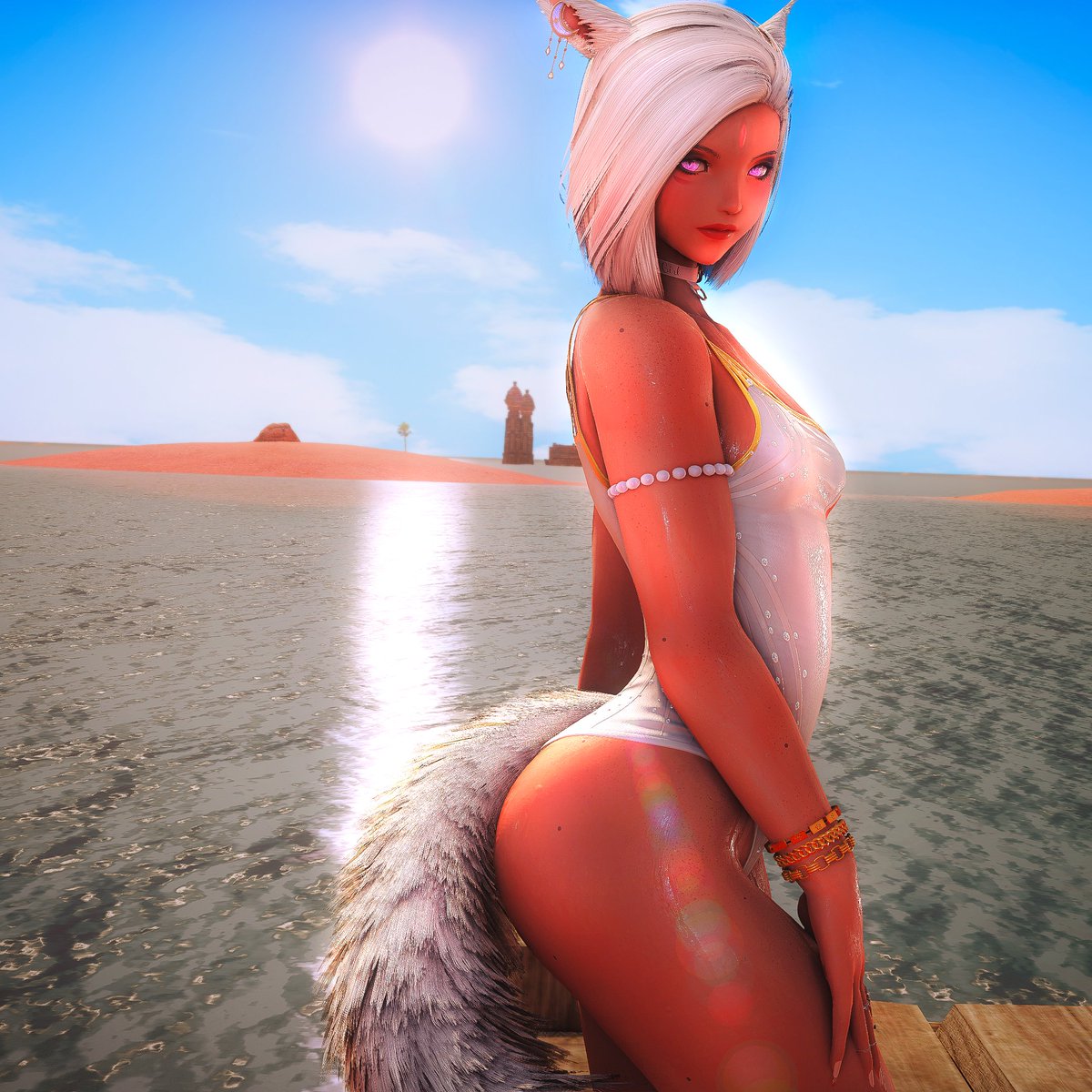 Wednesday! Almost there, you can do it!
#FFXIVScreenshot | #GPOSERS | #ffxivgpose | #miqote