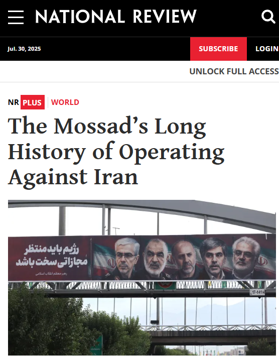 CAMERAorg (@cameraorg) on Twitter photo Rome wasn’t built in a day. Neither was Israel’s intelligence victory against the Islamic Republic.
Read the latest from CAMERA's <a href="/SeanDurns/">Sean Durns</a> for <a href="/NRO/">National Review</a> 👇 Rome wasn’t built in a day. Neither was Israel’s intelligence victory against the Islamic Republic.
Read the latest from CAMERA's <a href="/SeanDurns/">Sean Durns</a> for <a href="/NRO/">National Review</a> 👇