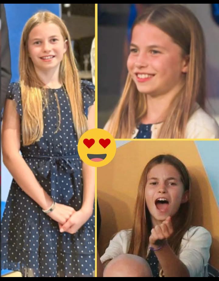🎉 A ROYAL MOMENT IN HISTORY!
👑 Princess Charlotte, only 10 years old, has already written her name in the history books! ⚽🇬🇧

At the Women’s EURO Final, all eyes were on the pitch—but hearts were with Princess Charlotte! 💖 She broke royal tradition, joined the public, and