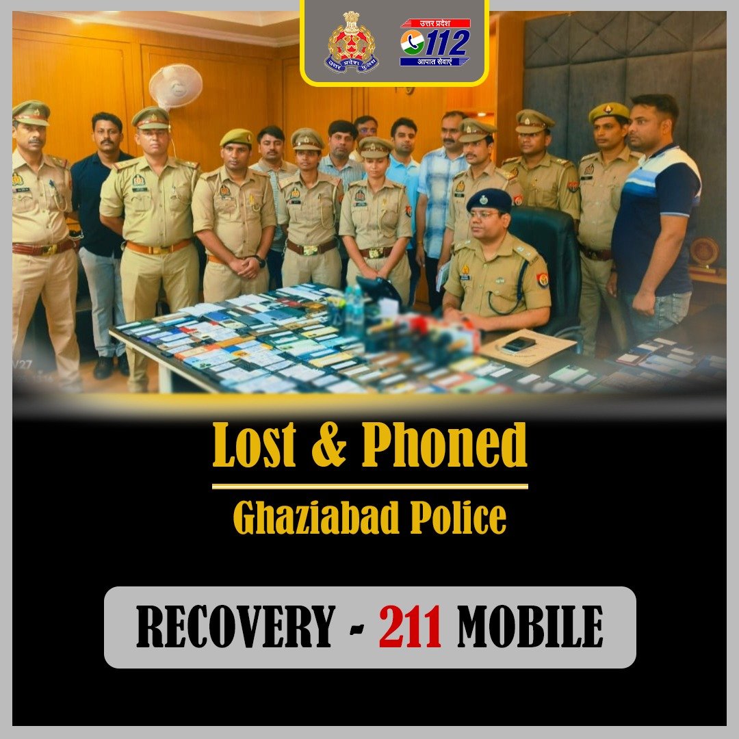 UP POLICE (@uppolice) on Twitter photo "Operation Ring Return!"
<a href="/ghaziabadpolice/">POLICE COMMISSIONERATE GHAZIABAD</a> рджреНрд╡рд╛рд░рд╛ 211 рдЦреЛрдП рд╣реБрдП рдореЛрдмрд╛рдЗрд▓ рдлреЛрди рдмрд░рд╛рдордж рдХрд░ рдЙрдирдХреЗ рд╕реНрд╡рд╛рдорд┐рдпреЛрдВ рдХреЛ рд╕реБрдкреБрд░реНрдж рдХрд┐рдП рдЧрдПред
#RingReturn
#TrustRecharged "Operation Ring Return!"
<a href="/ghaziabadpolice/">POLICE COMMISSIONERATE GHAZIABAD</a> рджреНрд╡рд╛рд░рд╛ 211 рдЦреЛрдП рд╣реБрдП рдореЛрдмрд╛рдЗрд▓ рдлреЛрди рдмрд░рд╛рдордж рдХрд░ рдЙрдирдХреЗ рд╕реНрд╡рд╛рдорд┐рдпреЛрдВ рдХреЛ рд╕реБрдкреБрд░реНрдж рдХрд┐рдП рдЧрдПред
#RingReturn
#TrustRecharged