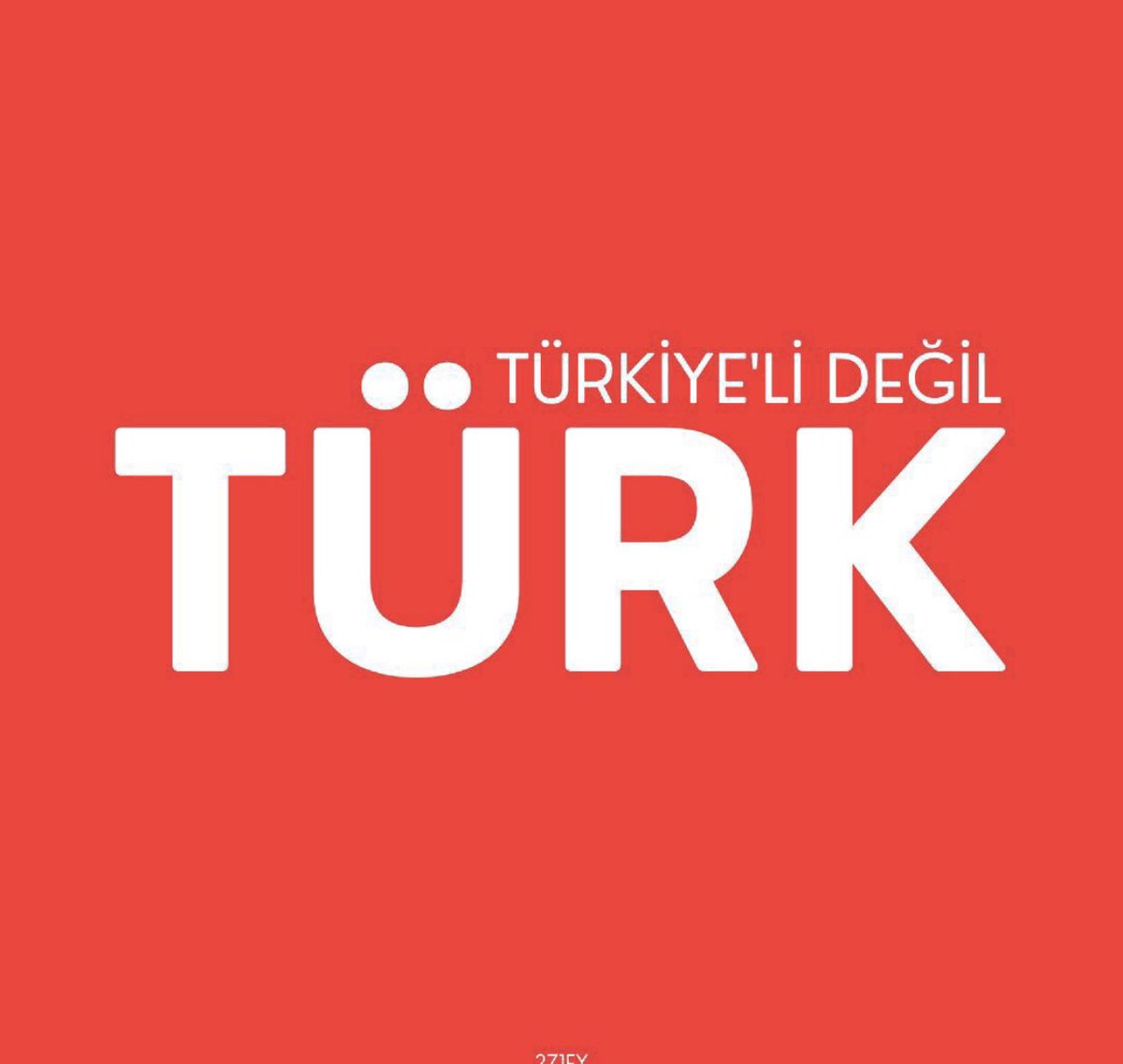 Türkiyeli değil Türküz bu toprakların her karışında Türk kanı var kimse Türk yurdunda başka hayaller kurmasın