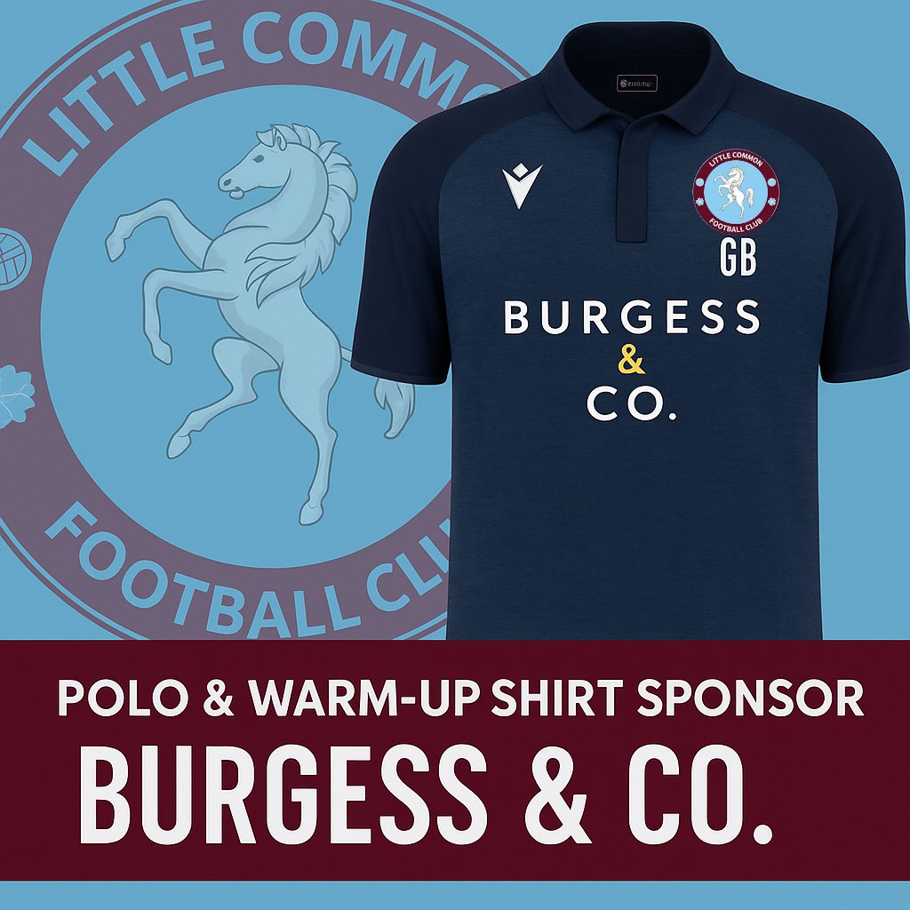 Thank you to Burgess &amp; Co for kindly sponsoring out Polo and Warm Up shirts for the forthcoming season.