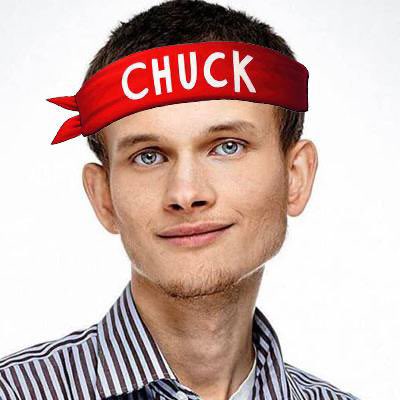 Happy 10th birthday $ETH 🎂🎂🎂🎂

$CHUCK doesn’t blow out his birthday candles…he suffocates them with a stare 

Enjoy the headband.