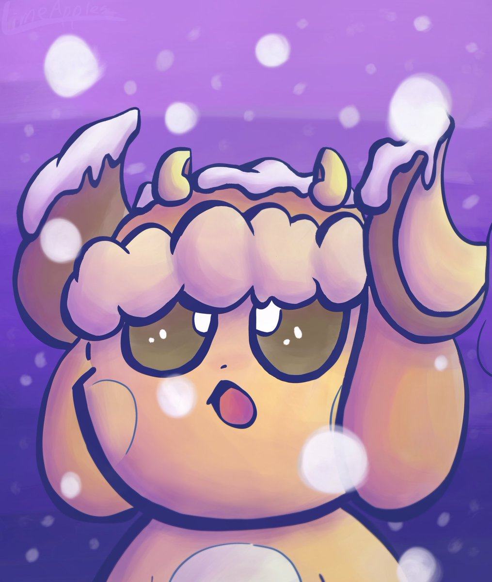art attack on <a href="/Tropineapple1/">Tropie</a> Frostlet seeing snow :0