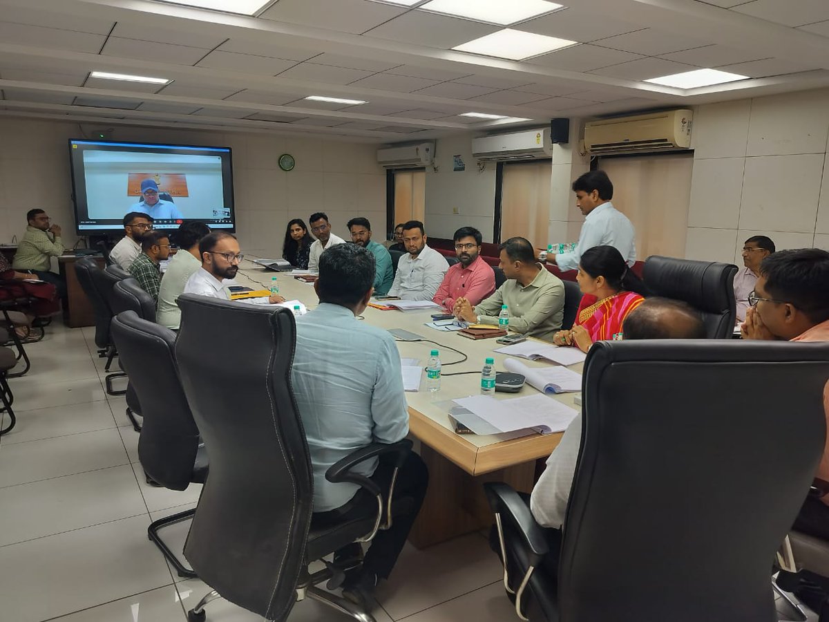 Collector Mehsana (@collectormeh) on Twitter photo માન.ચેરમેનશ્રી ધરોઇ વિસ્તાર વિકાસ સત્તા મંડળ અને મેનેજીંગ ડીરેક્ટરશ્રી, ગુજરાત પ્રવાસન નિગમની અધ્યક્ષતામાં ધરોઈ એરીયા ડેવલપમેન્ટ ઓથોરીટીની બેઠક યોજાઈ જેમાં ડેવલપમેન્ટ પ્લાન બનાવવા તથા તેના અમલીકરણ અંગે ચર્ચા-વિચારણા કરવામાં આવી.
<a href="/CMOGuj/">CMO Gujarat</a> <a href="/revenuegujarat/">Revenue Dep. Gujarat</a> <a href="/infomahesanagog/">Info Mahesana GoG</a> માન.ચેરમેનશ્રી ધરોઇ વિસ્તાર વિકાસ સત્તા મંડળ અને મેનેજીંગ ડીરેક્ટરશ્રી, ગુજરાત પ્રવાસન નિગમની અધ્યક્ષતામાં ધરોઈ એરીયા ડેવલપમેન્ટ ઓથોરીટીની બેઠક યોજાઈ જેમાં ડેવલપમેન્ટ પ્લાન બનાવવા તથા તેના અમલીકરણ અંગે ચર્ચા-વિચારણા કરવામાં આવી.
<a href="/CMOGuj/">CMO Gujarat</a> <a href="/revenuegujarat/">Revenue Dep. Gujarat</a> <a href="/infomahesanagog/">Info Mahesana GoG</a>