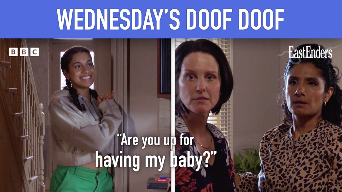 From potential parents to real parents in the blink of an eye. Watch the whole episode now 👉 bit.ly/3GRbHrs #EastEnders