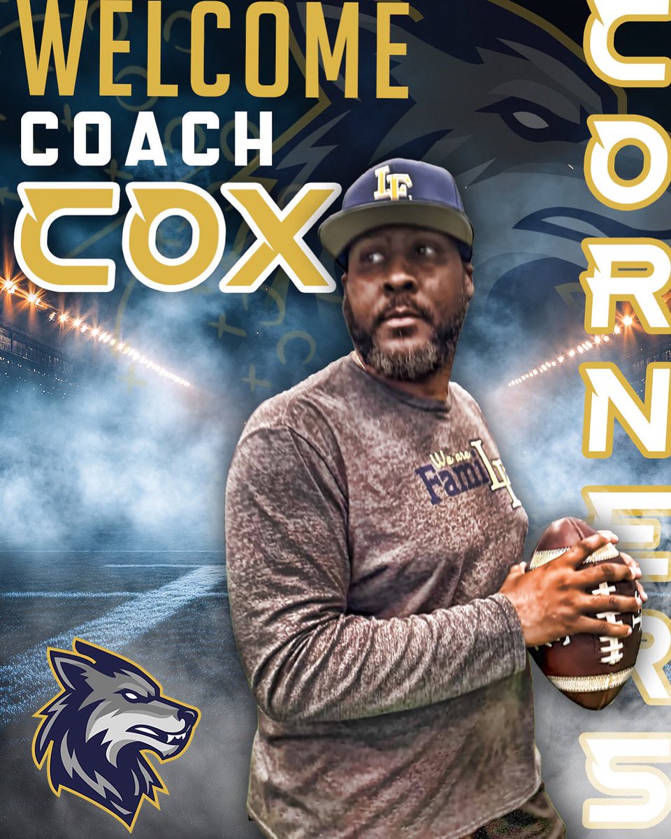 LEHSfball's tweet image. Please help us in welcoming Kelvin Cox to the FamiLE! Coach Cox is returning to LEISD from Como-Pickton High School where he was the head basketball coach/assistant football coach. He will be coaching our defensive backs. Welcome to The Pack! #protectthepack #nowayout #paidinfull