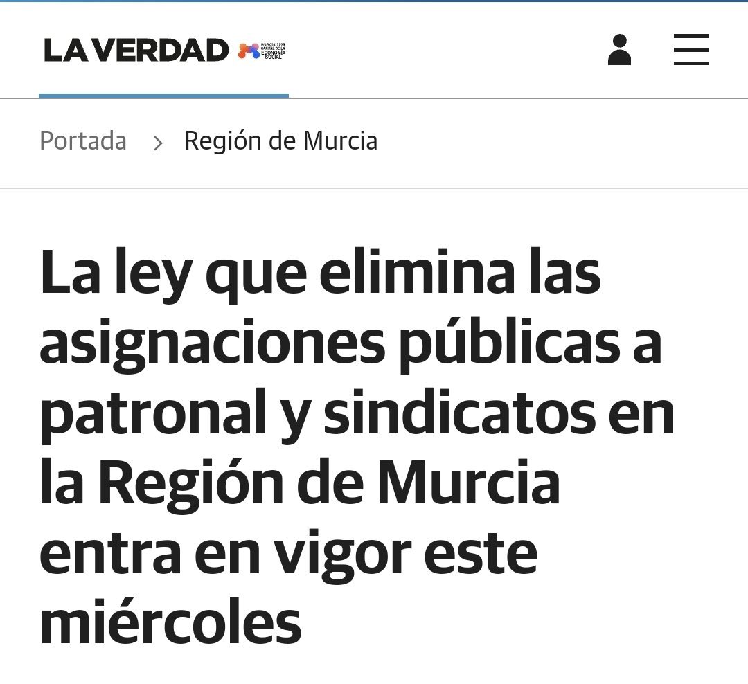 ✅<a href="/vox_es/">VOX 🇪🇸</a> cumple con sus compromisos con los ciudadanos.

👉Los sindicatos, patronal y partidos políticos deben financiarse con el dinero de sus afiliados.

🇪🇸Cuanto más VOX, más sentido común
