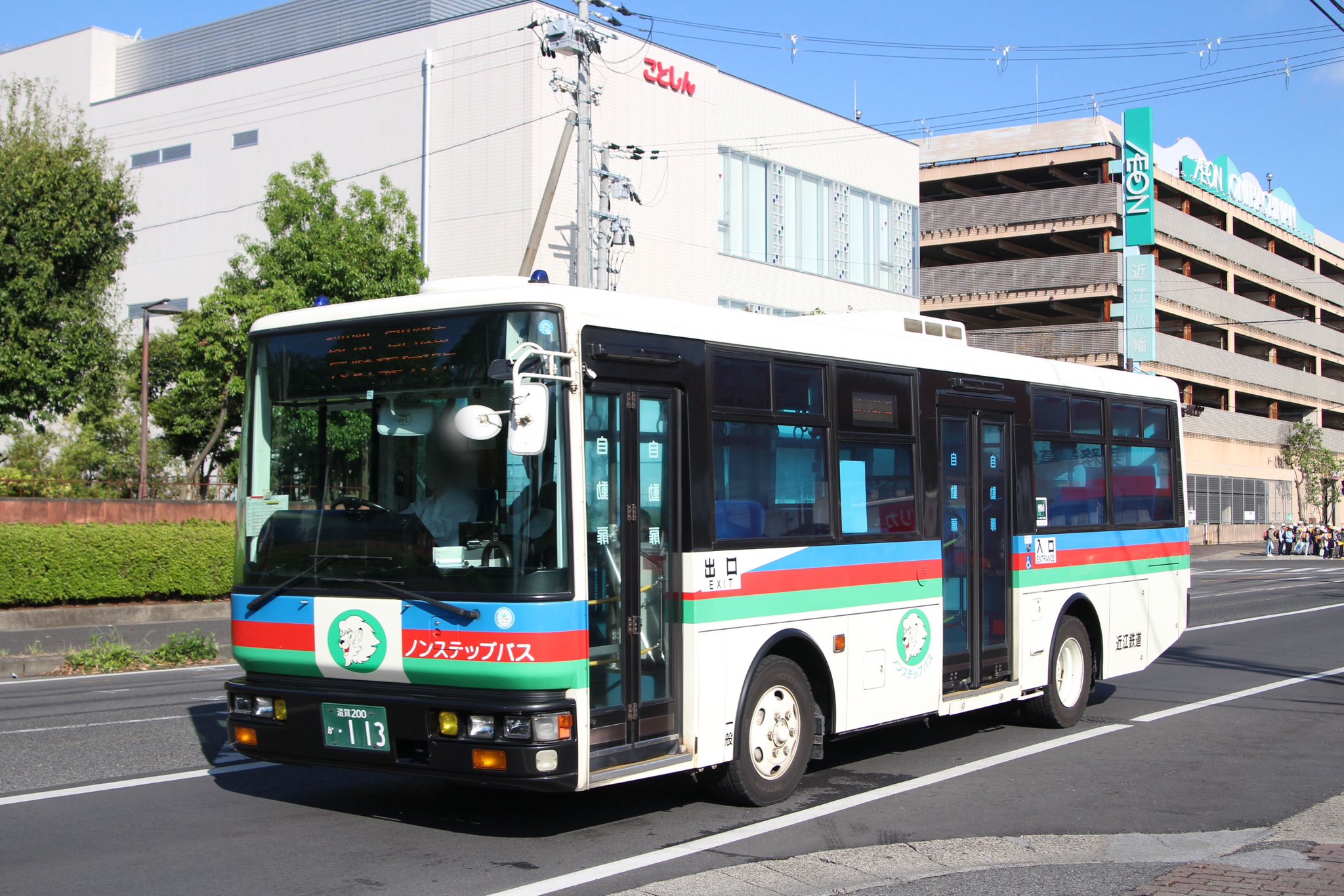 水彩画　ジクレー版画「西鉄電車とコスモス」（久留米市） SBZ on X: 