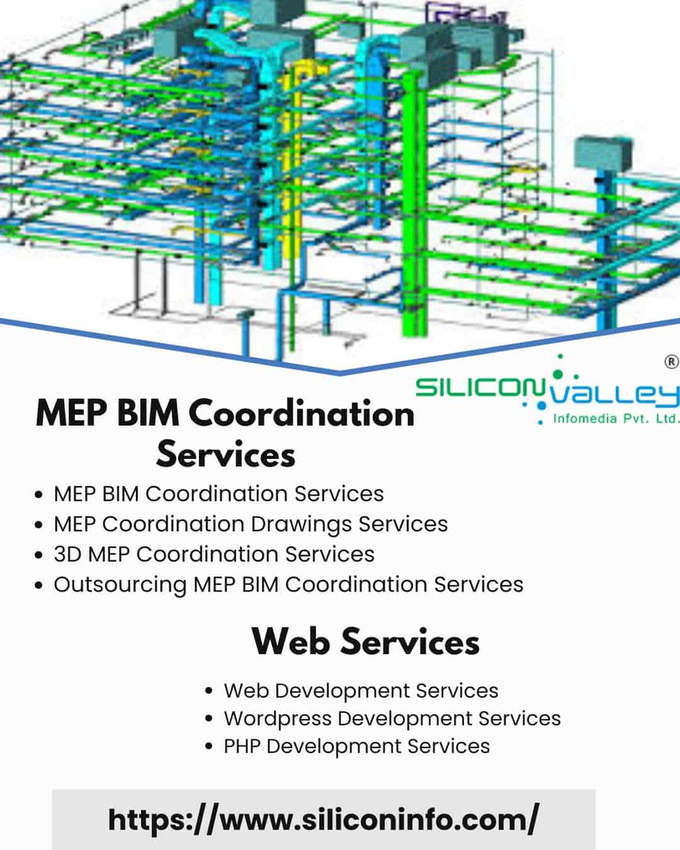 silicon_ltd's tweet image. 🛠️ Silicon Valley nails MEP BIM Coordination with 20+ years of expertise!
📐 From 3D models to clash-free drawings — we do it right.
💻 Also offering Joomla &amp;amp; Web Development Services to elevate your digital game! #mepbimcoordinationservices

Visit us at:
siliconinfo.com/mep-engineerin…