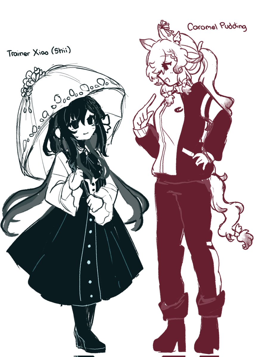 sunxiaokiiru's tweet image. (umamusume oc)

uma brainrot so have my trainersona and my uma oc, Caramel Pudding