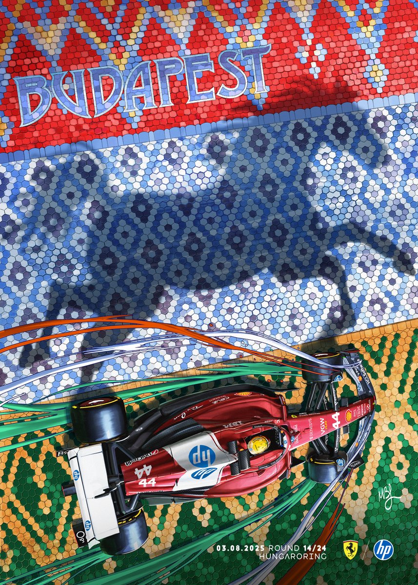 Back in Budapest 🇭🇺 See you soon!

Follow our weekend on our SF App and our social channels! 📲

Cover art by Maria Benedetta Liazza ➡️ bit.ly/HungarianGP_20…