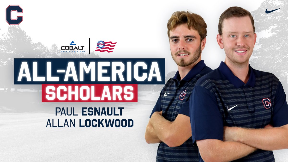 𝗚𝗢𝗢𝗗 𝗚𝗢𝗢𝗗 ⛳🇺🇸

Paul Esnault and Allan Lockwood have been named Cobalt Golf All-America Scholars by the <a href="/GolfCoachesAssn/">GCAA</a>!

Release | bit.ly/4obYk5O

#CatawbaCulture