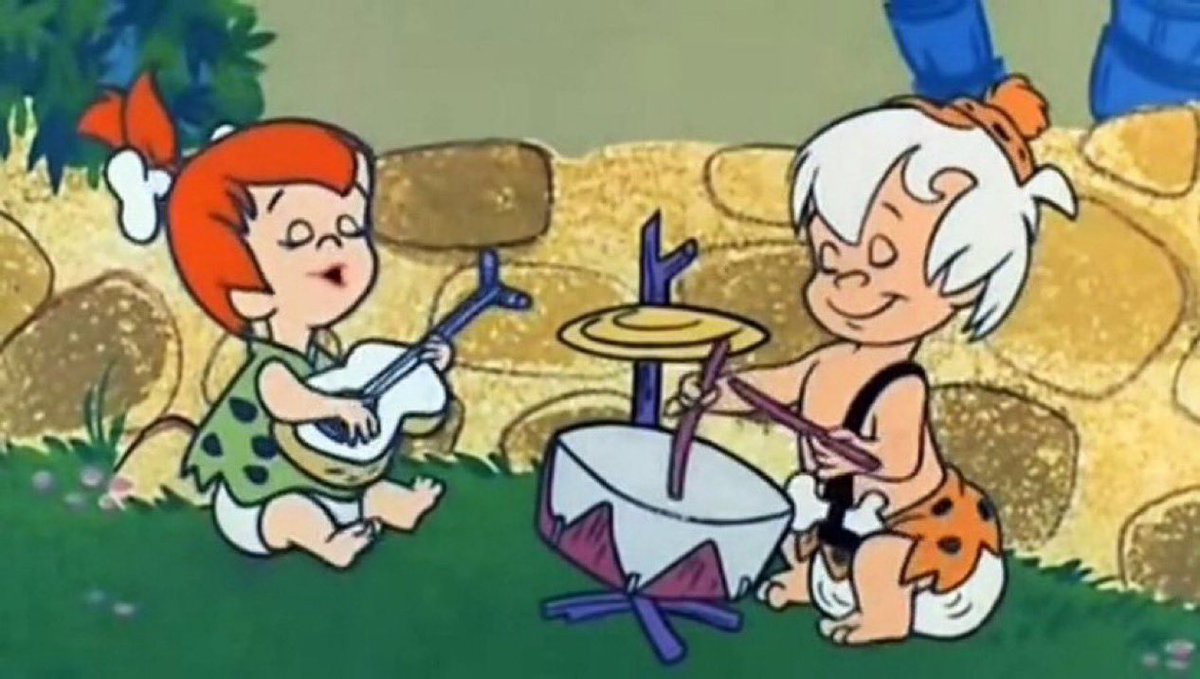 Remember that one episode where Pebbles and Bamm-Bamm inexplicably could write a fucking song, play instruments, and sing before immediately reverting back to idiot prehistoric children like that shit never happened?