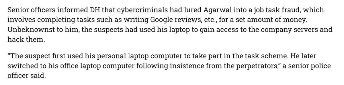 bro prolly lost all his money in memecoins so chose the ultimate method to earn money