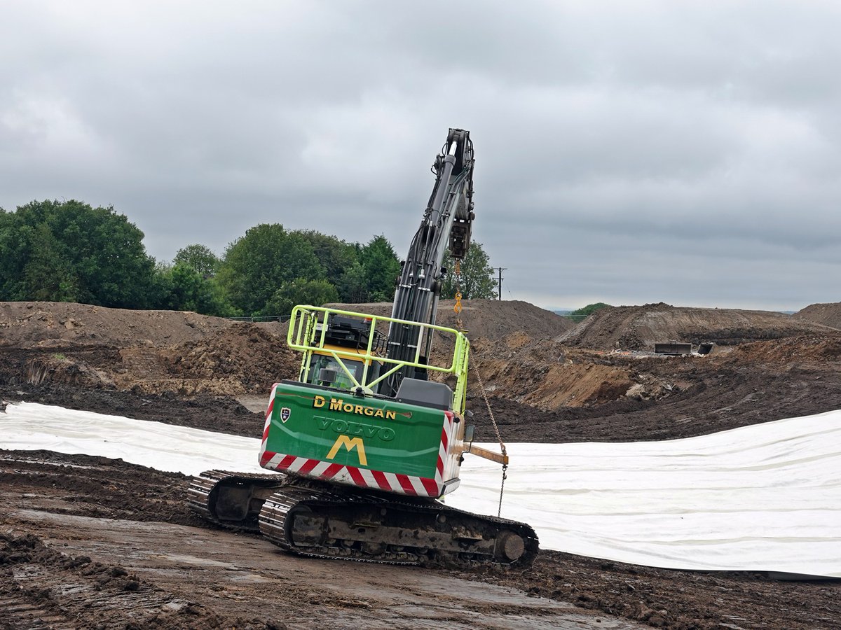 Barrie Woodward (@barrie_woodward) on Twitter photo Wingates Employment Site development. <a href="/dmorganplc/">D Morgan plc</a> in the process of installing a pond liner in Carlies Farm Corner of the site. This is only about a half of it. It's deep and as the foreman said 'It'll take some filling'. The overlaps are impregnated and will bond together Wingates Employment Site development. <a href="/dmorganplc/">D Morgan plc</a> in the process of installing a pond liner in Carlies Farm Corner of the site. This is only about a half of it. It's deep and as the foreman said 'It'll take some filling'. The overlaps are impregnated and will bond together