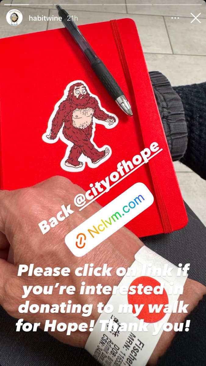 Jeff Fischer, who was diagnosed with CLL last year, is raising money for his Walk for Hope.

As a leukemia survivor myself, I want to do what I can to help. Please donate to the cause if you can, or at the very least, share the page around.

#fuckcancer

ourhope.cityofhope.org/fundraiser/630…