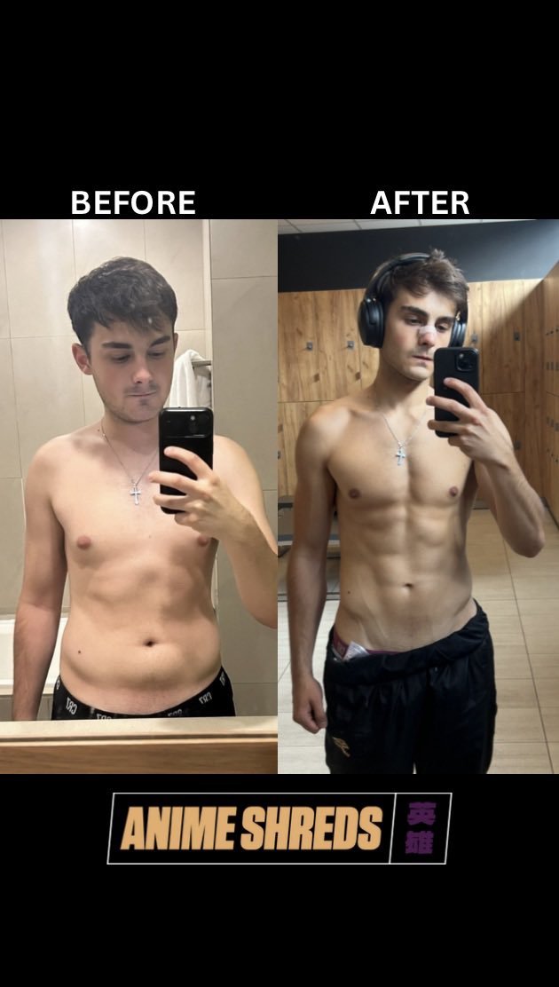 The secret to getting shredded?

Don’t follow the typical gym bro approach 

If you want results like the 1%, you can’t be doing what 99% of people do

I’ll teach you everything you need to know: joinanimeshreds.com