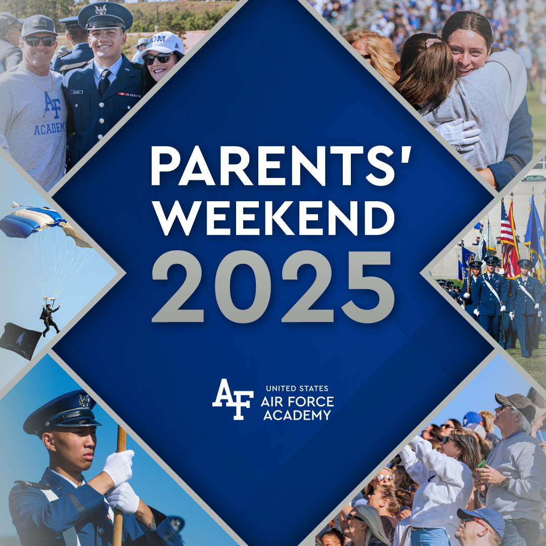 U.S. Air Force Academy (@af_academy) on Twitter photo In just a few weeks, we’ll welcome families for Parents’ Weekend 2025.
This special weekend offers an inside look at #CadetLife, including squadron open houses, the Cadet Wing Parade & the 1st <a href="/AF_Football/">Air Force Football</a> home game of the season.⚡💙
📅August 29-September 1
🛬Make travel plans In just a few weeks, we’ll welcome families for Parents’ Weekend 2025.
This special weekend offers an inside look at #CadetLife, including squadron open houses, the Cadet Wing Parade & the 1st <a href="/AF_Football/">Air Force Football</a> home game of the season.⚡💙
📅August 29-September 1
🛬Make travel plans