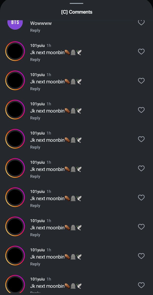 BlockForJKV's tweet image. Jungkook is receiving unnecessary hate on Bam’s instagram account, report all negative comments you see, and leave kind, supportive messages. Let’s spread positivity and protect him.

Instagram.com/bowwow_bam