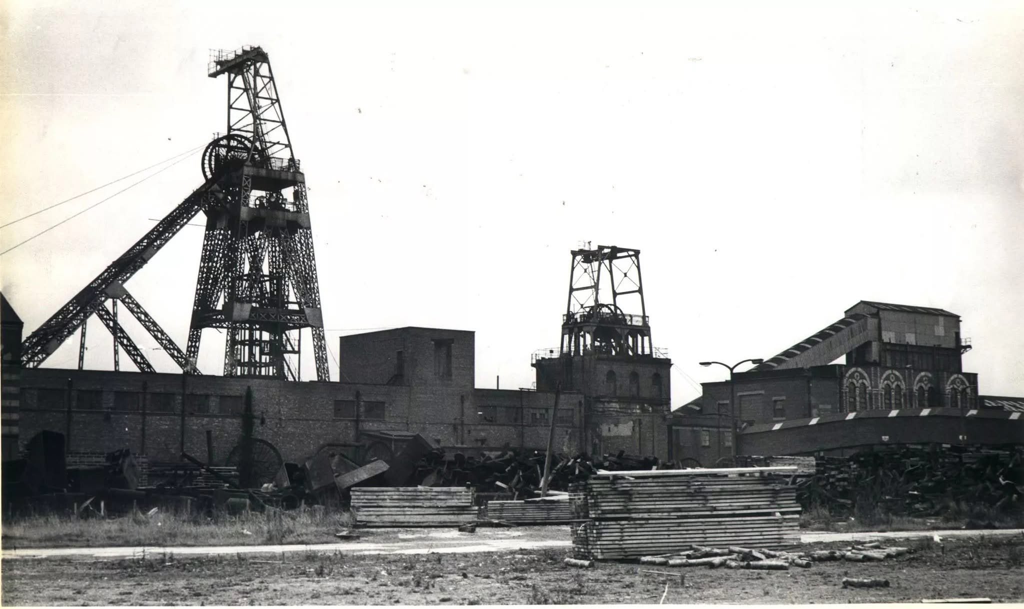 Boldon Colliery in its twilight years. Source: Newcastle Chronicle