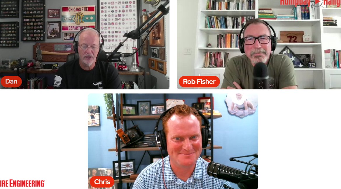 #FETalk LIVE: @dandegryse, Rob Fisher, and Chris Muscle talk about the four generations currently working together in the fire service

Join us... ow.ly/geev50WxwIK