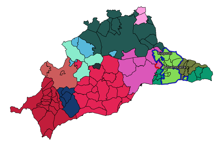 malagawarbot's tweet photo. Benamocarra conquista Riogordo, previamente ocupada por Cútar. https://t.co/BtO1wqSL6m